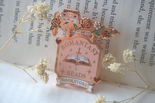 Romantasy Reads Bookstore – Bookish Enamel Pin
