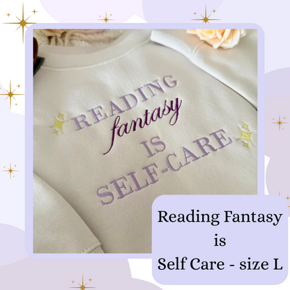 Wisteria Road Ready to Go sweatshirt in cozy fabric, featuring a casual fit and stylish design, displayed on a hanger.