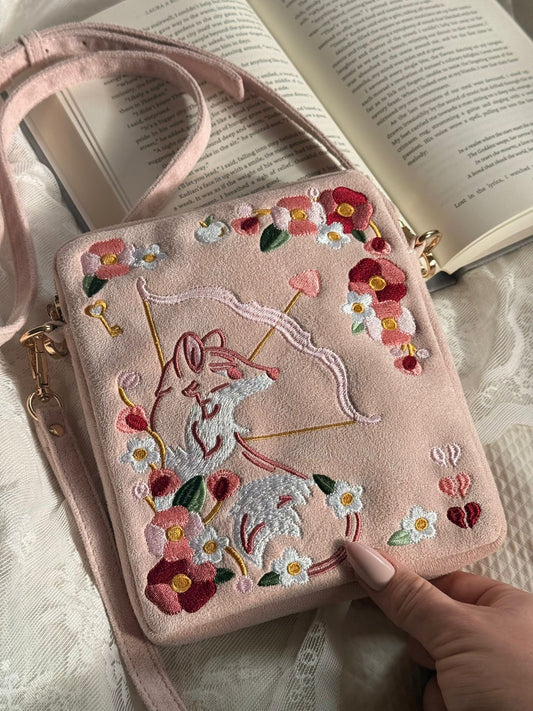PRE-ORDER OUABH Pink Luxe E-Reader Carrier Bag