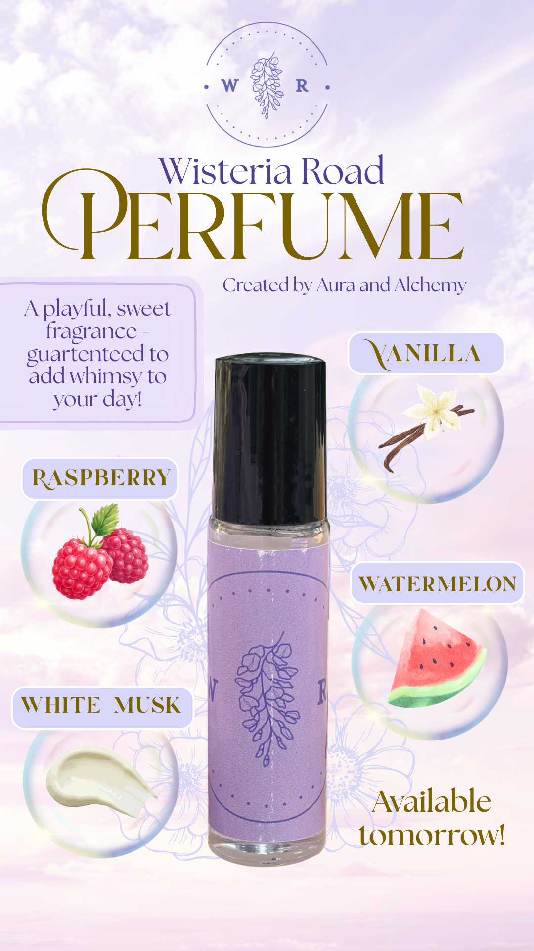 Wisteria Road Signature Roll-On Perfume