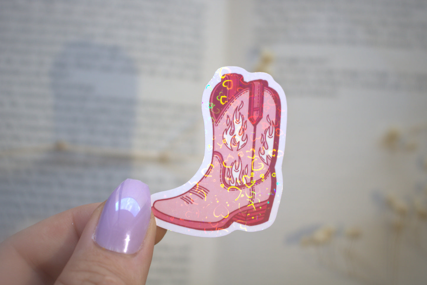 Cowboy Boot Sticker