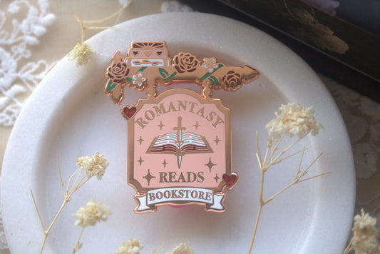 Romantasy Reads Bookstore – Bookish Enamel Pin