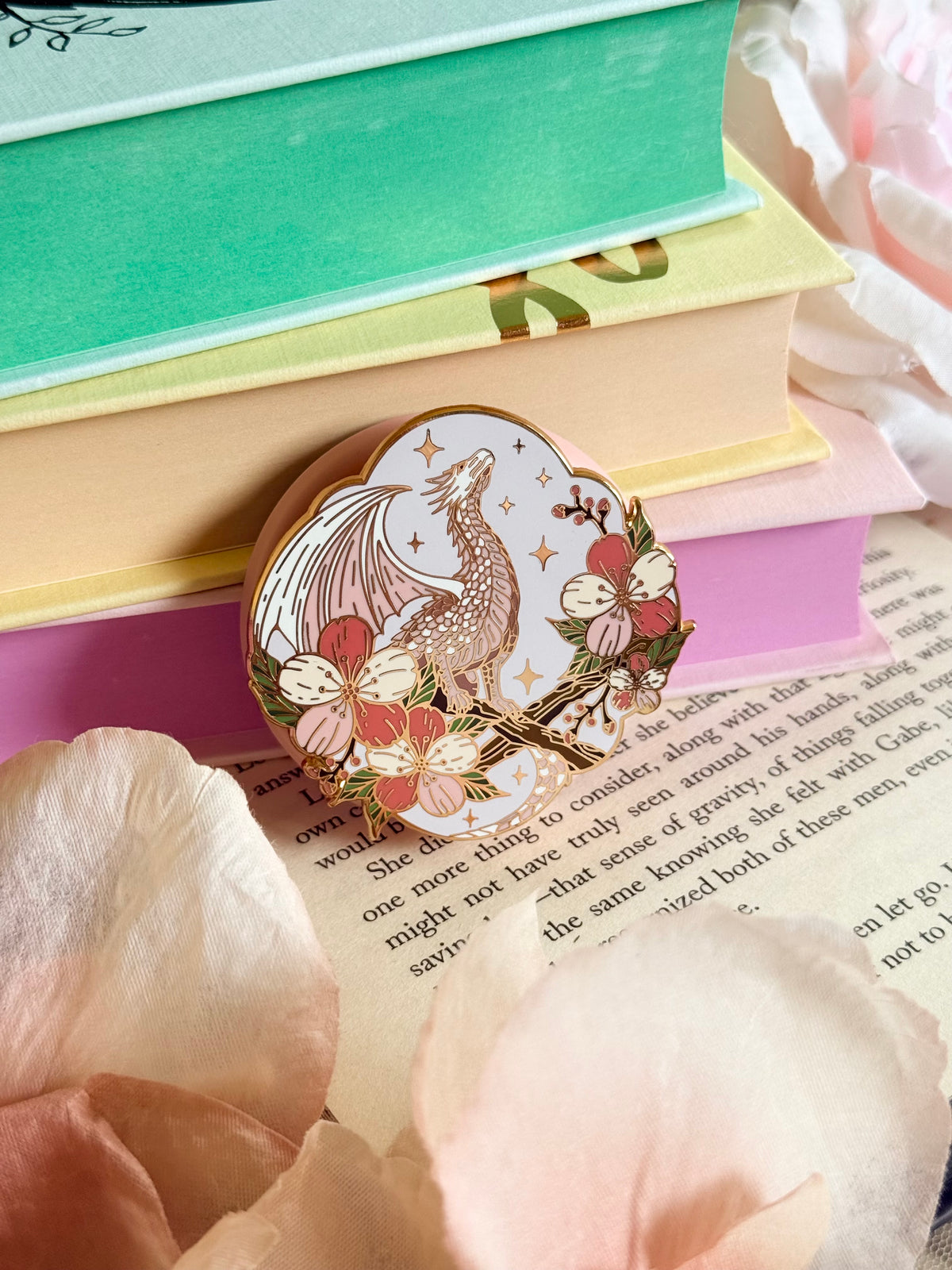 Sakura Dragon e-Reader Grip