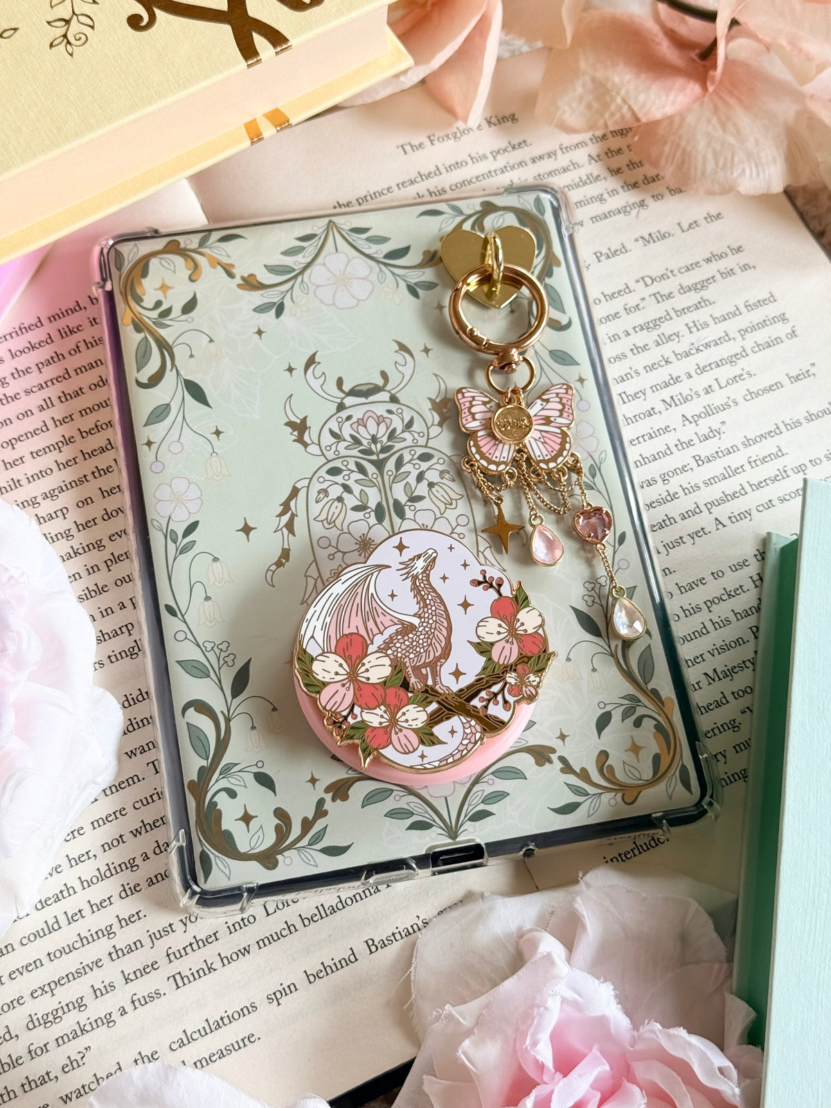 Sakura Dragon e-Reader Grip