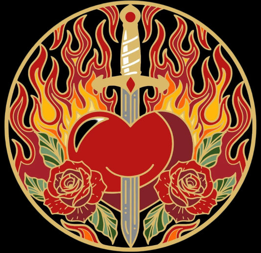 PREORDER - Heart of Flame Grip